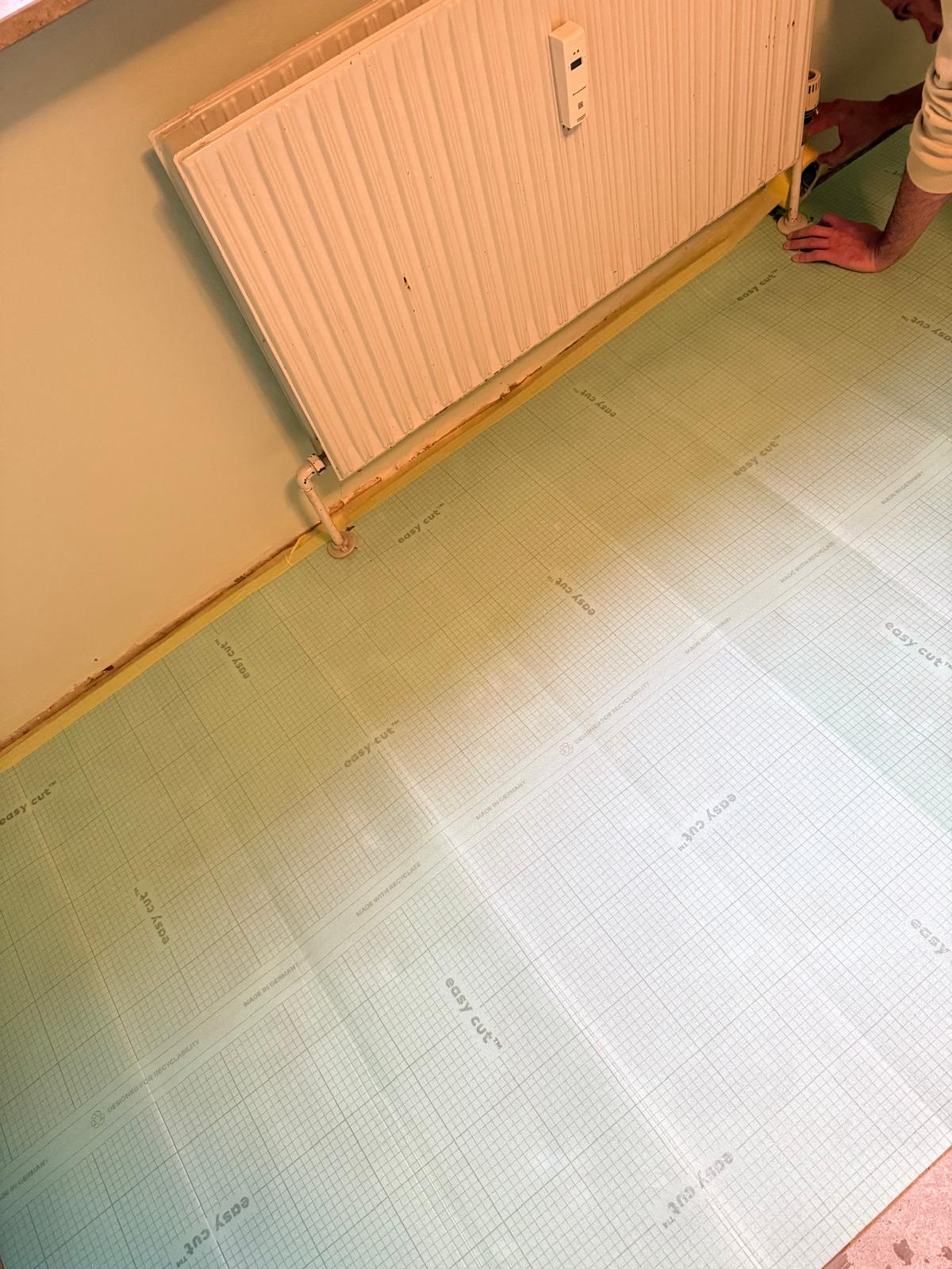 Trittschalldämmung verlegen
