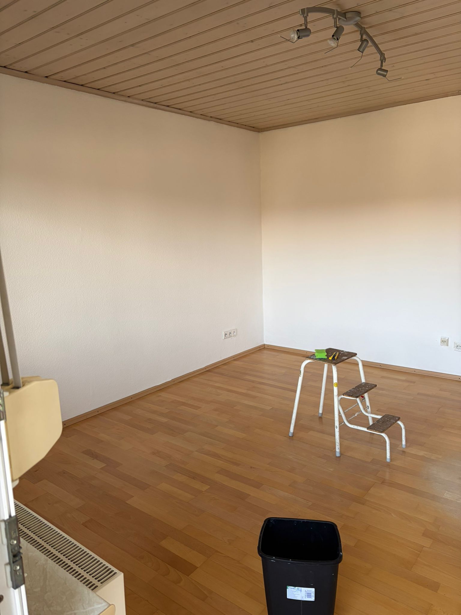 Renovierung abgeschlossenes Zimmer